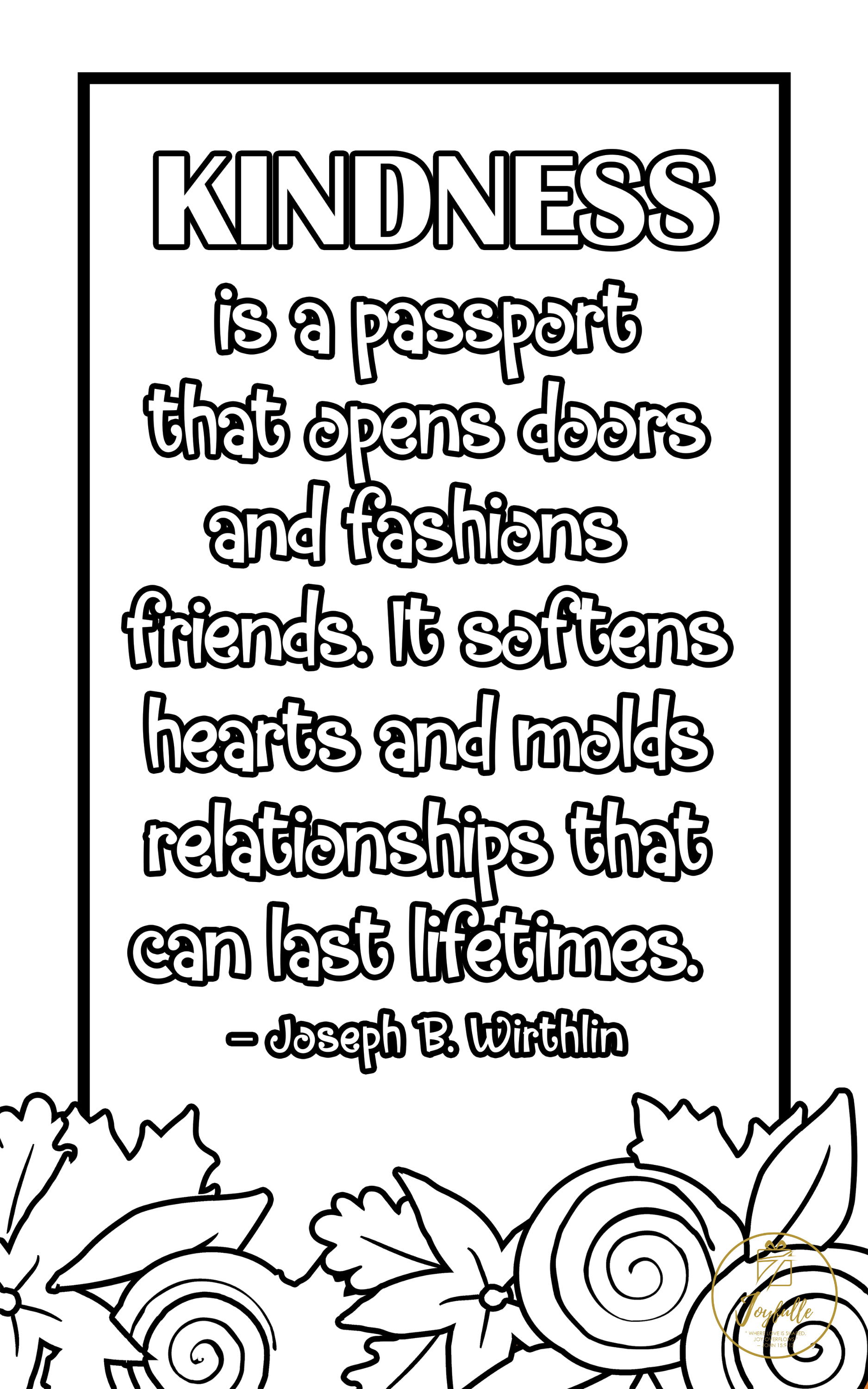 Printables world kindness day greeting cards