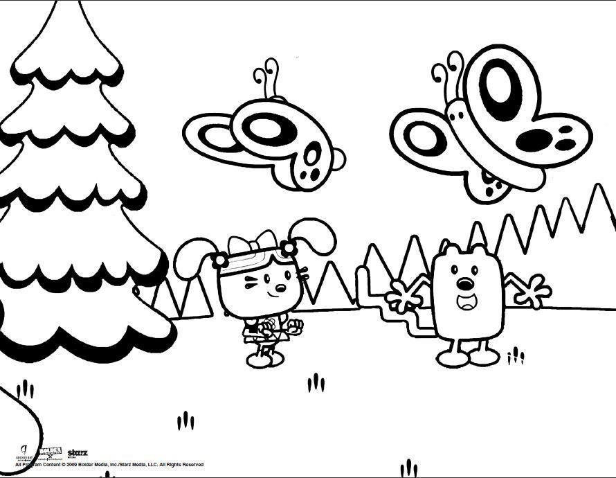 Wow wow wubbzy coloring page by carlosdeviantboi on