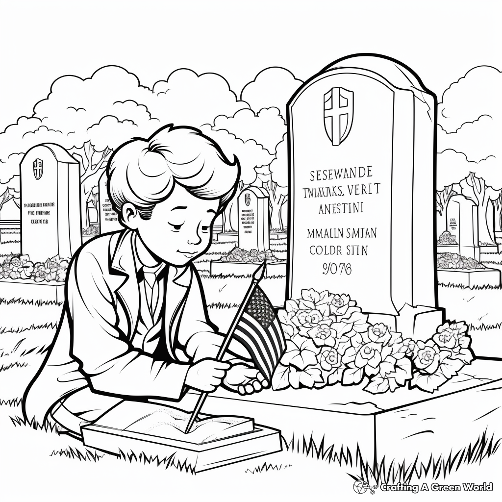 Memorial day coloring pages