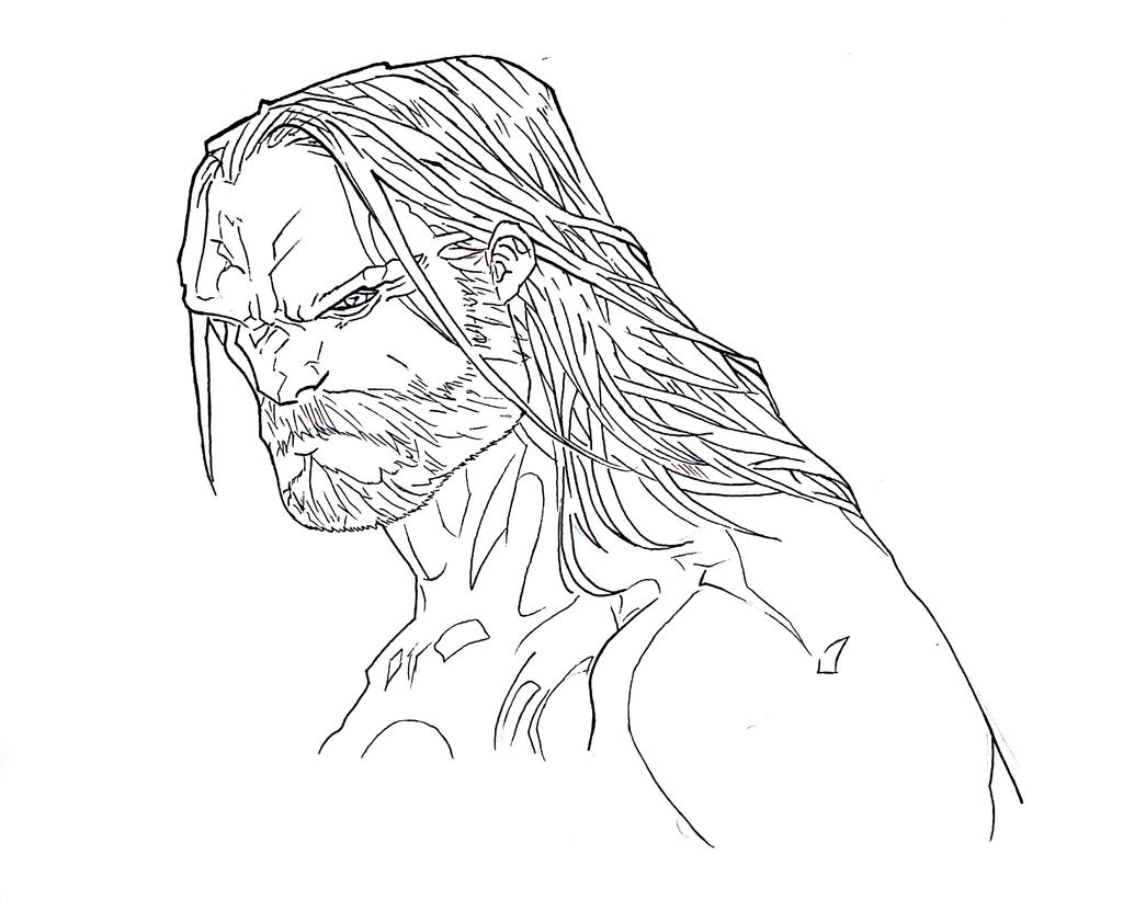 Thor ink over joe madureira by menter on