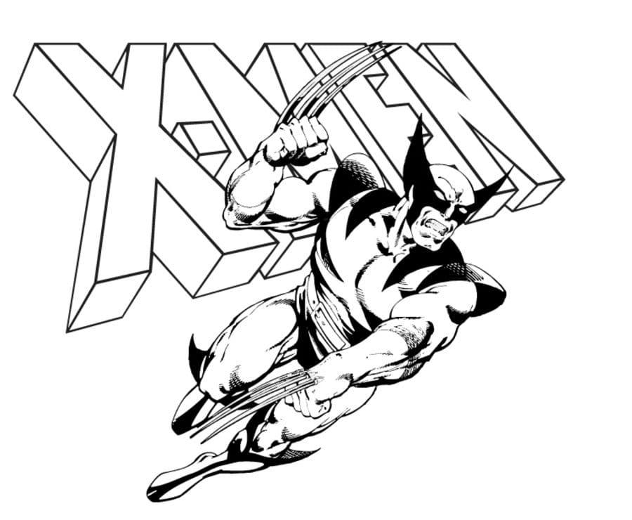 Wolverine coloring pages by coloringpageswk on