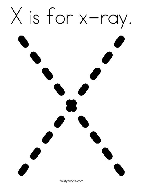 X is for x