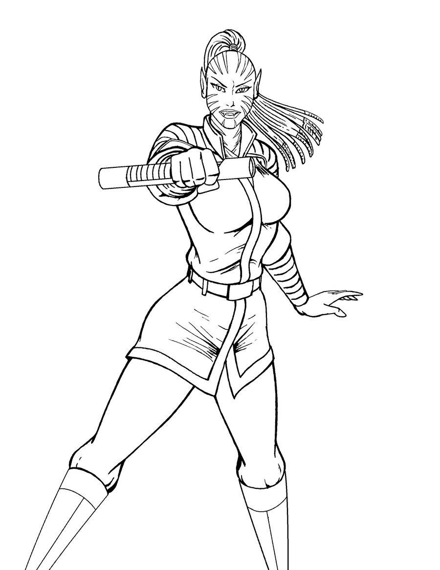 Star wars coloring page