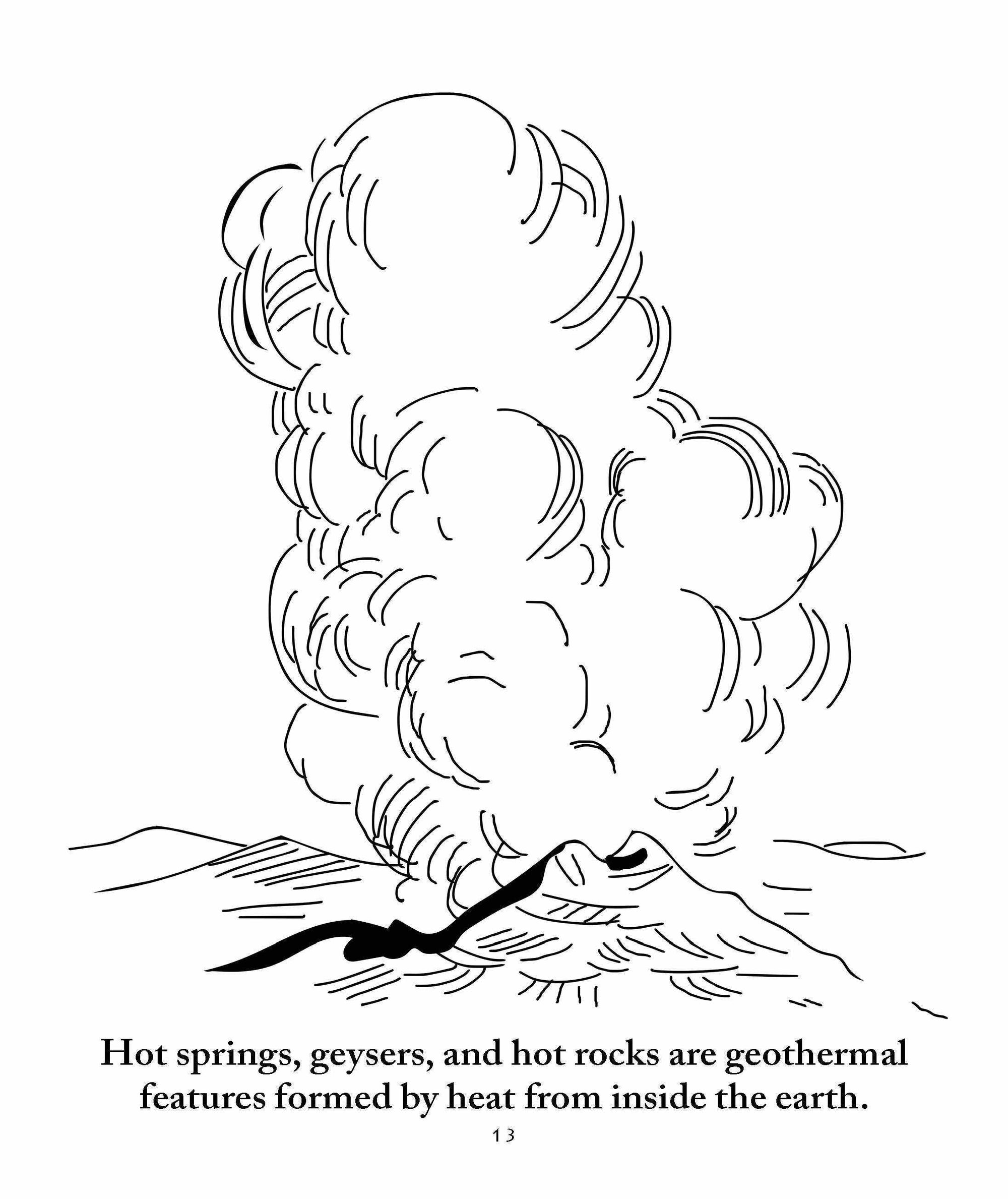 Sassafras science geology coloring pages