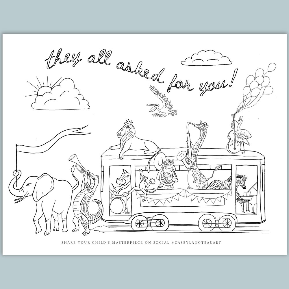 They all asked for you coloring page download â casey langteau art gallery