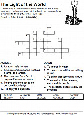 Light of the world childrens sermons from sermon