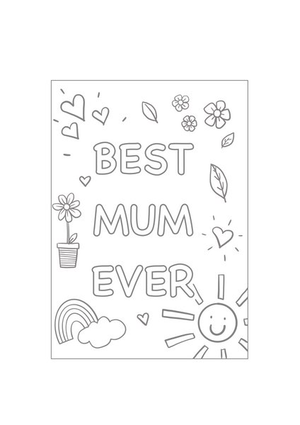 Mothers day printable louring sheets â yoyo