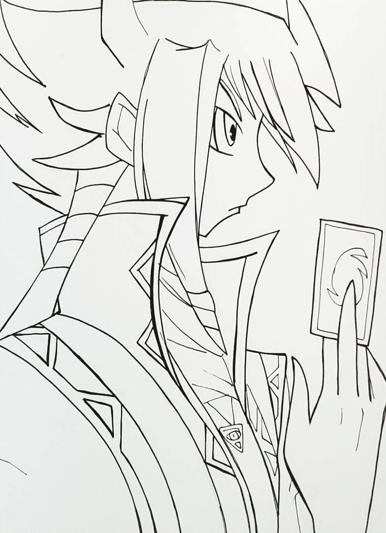 Aigami yugioh coloring page by tkayartzs on