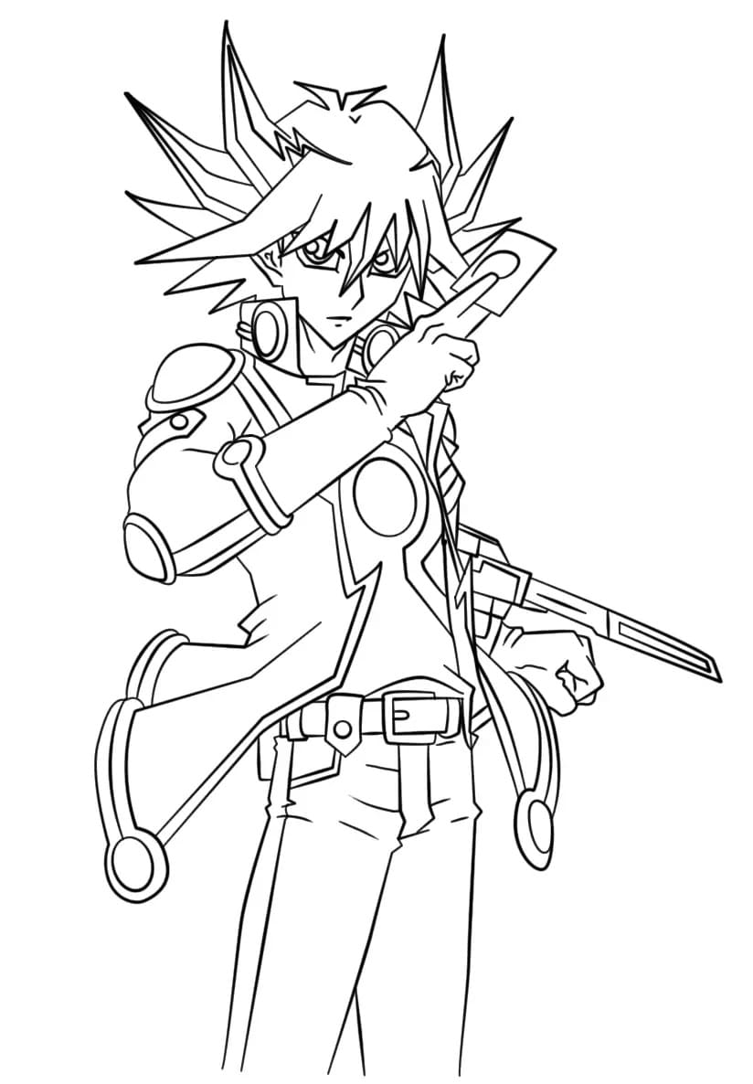 Yusei fudo from yu