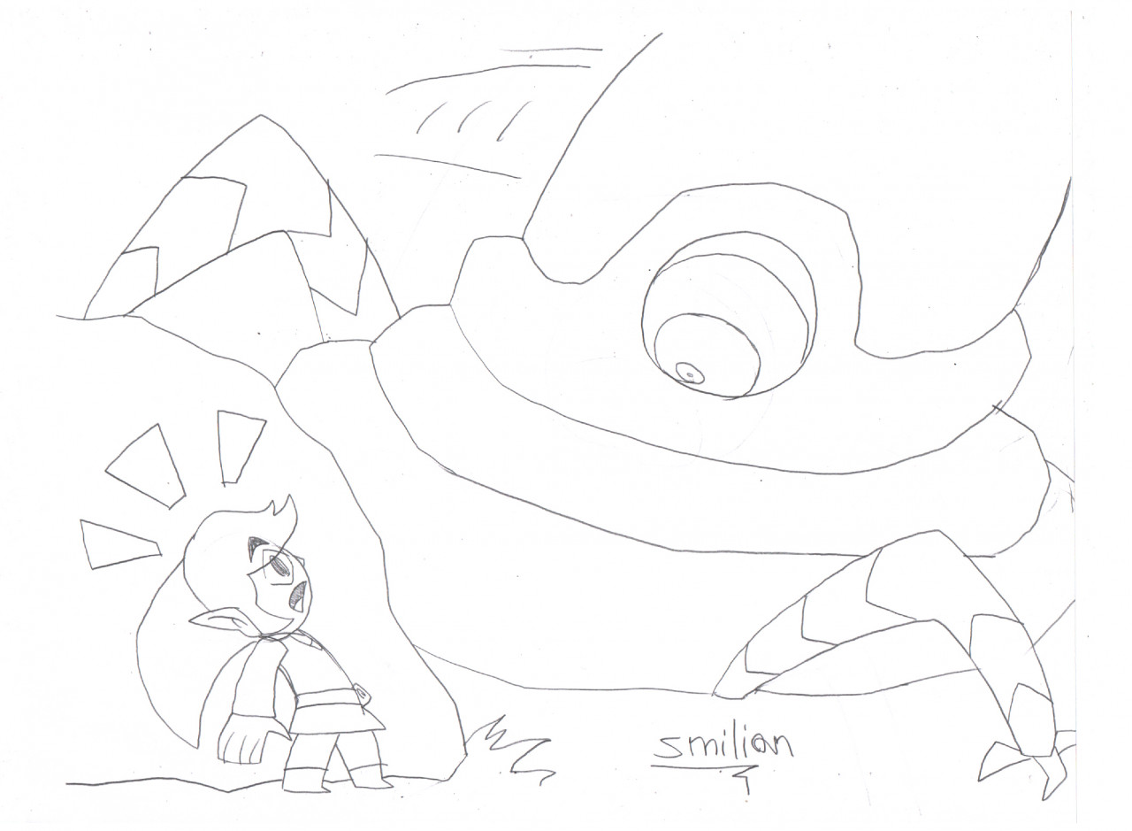 Toon link hypnotized by a guardian part by saviox