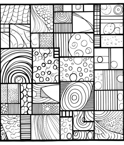 Free printable zentangle coloring pages list