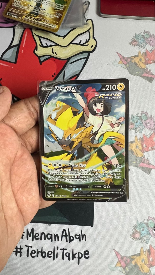 Zeraora v trainer gallery hobbies toys toys games on