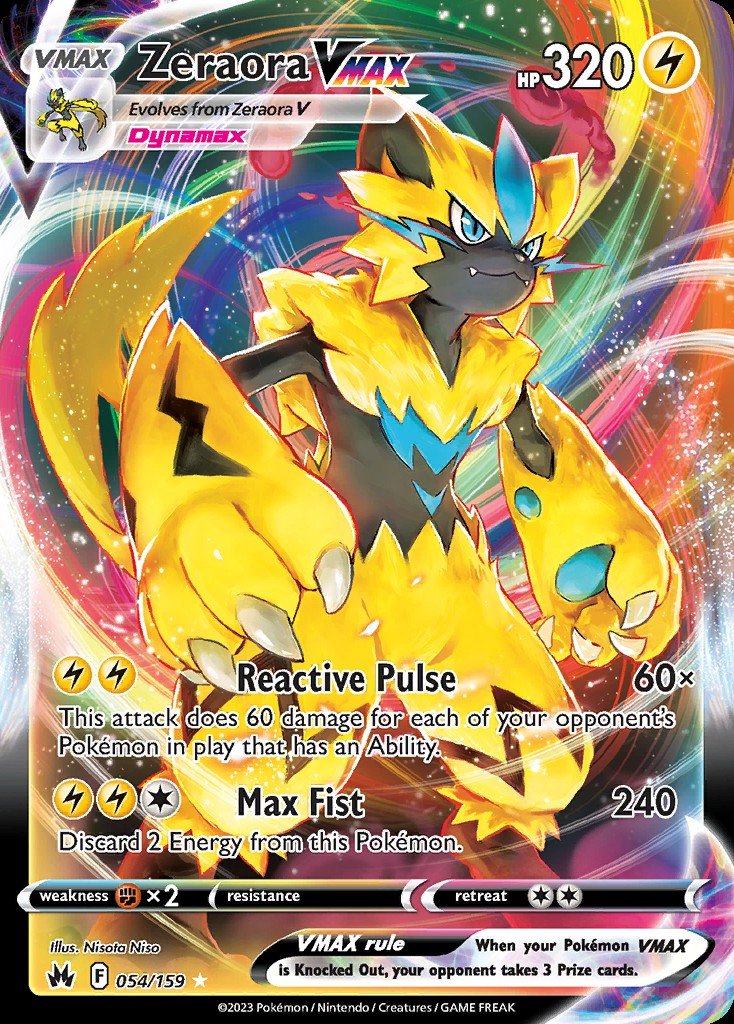 Deck zeraora vmax