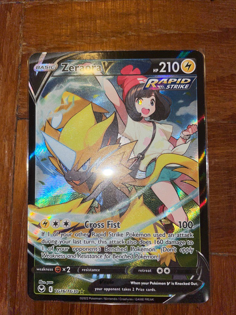 Zeraora v csr trainer gallery silver tempest hobbies toys toys games on