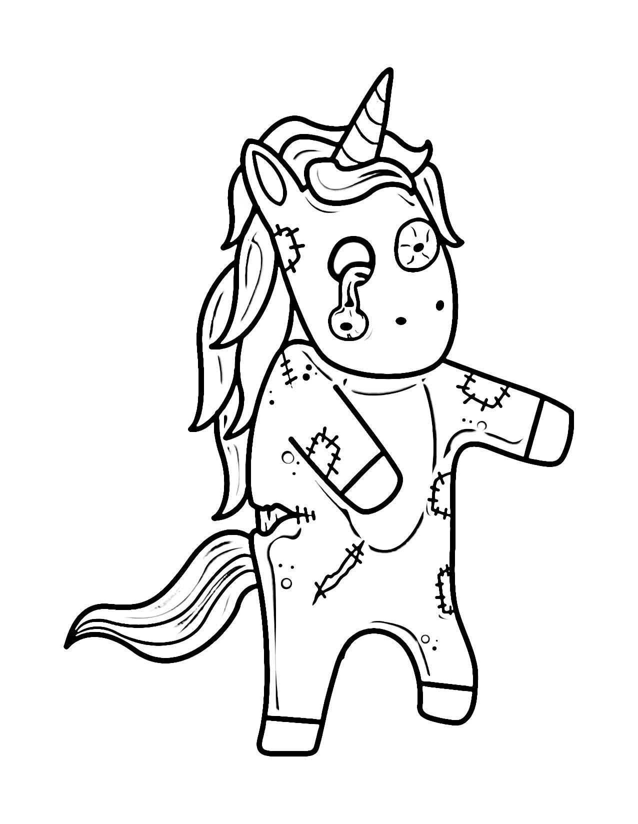 Captivating zombie coloring pages for kids and adults