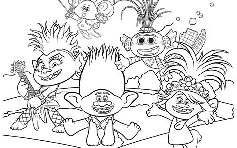 Disney zombies coloring pages