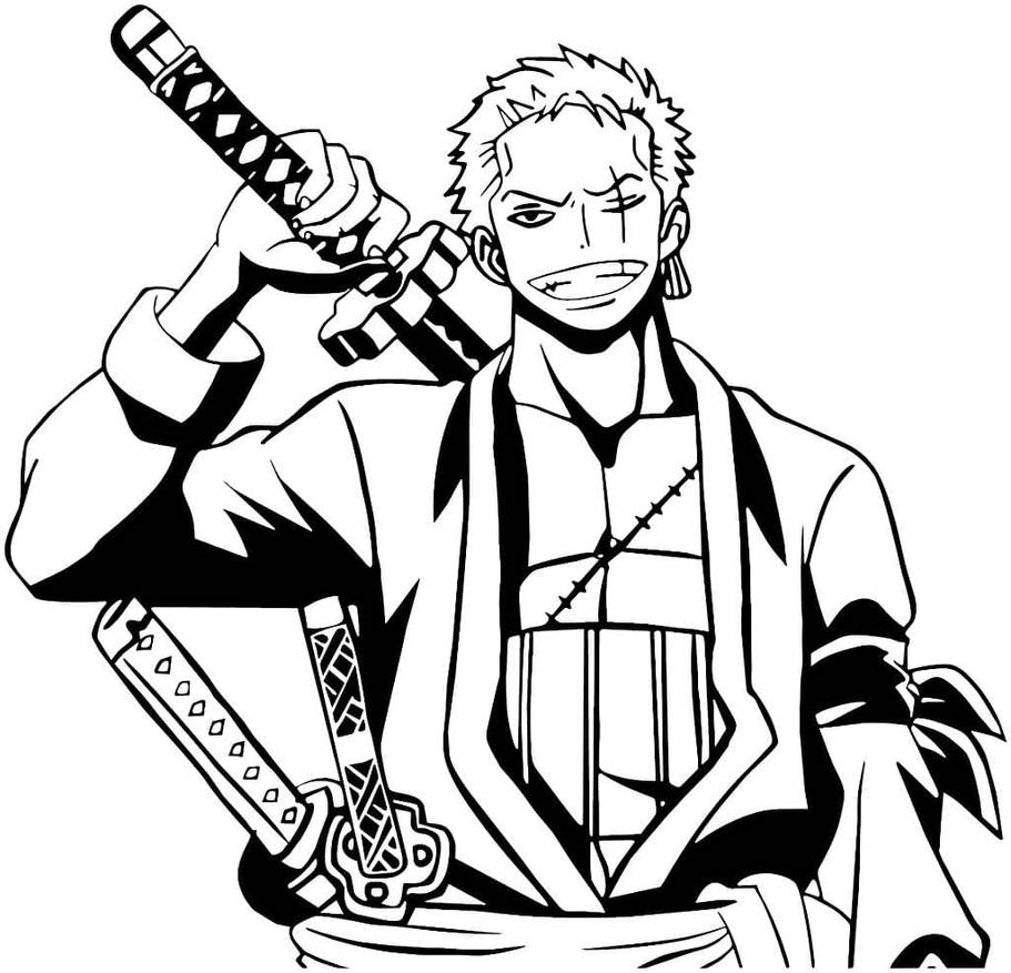 One piece coloring pages by coloringpageswk on
