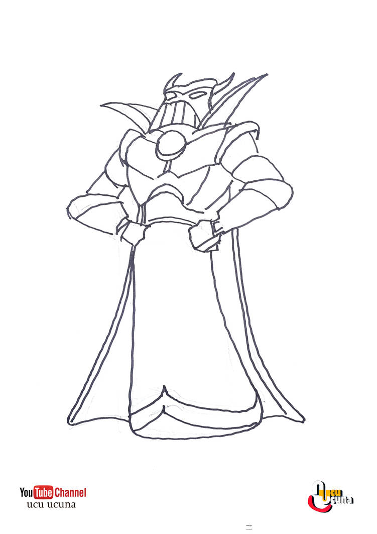 How to draw emperor zurg from toy story by ahmetbroge on