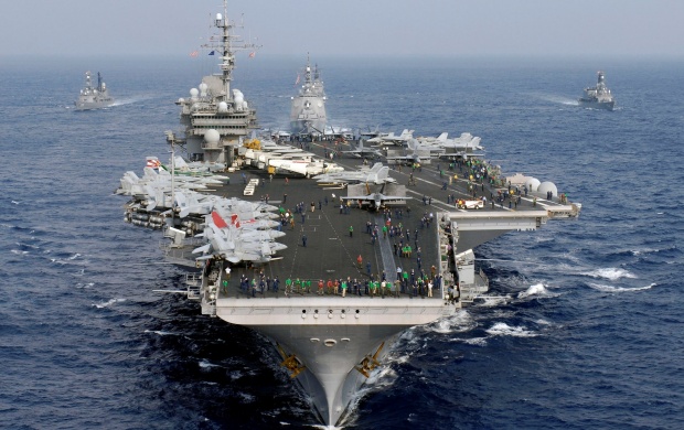 U.S. Navy Aircraft Carrier
